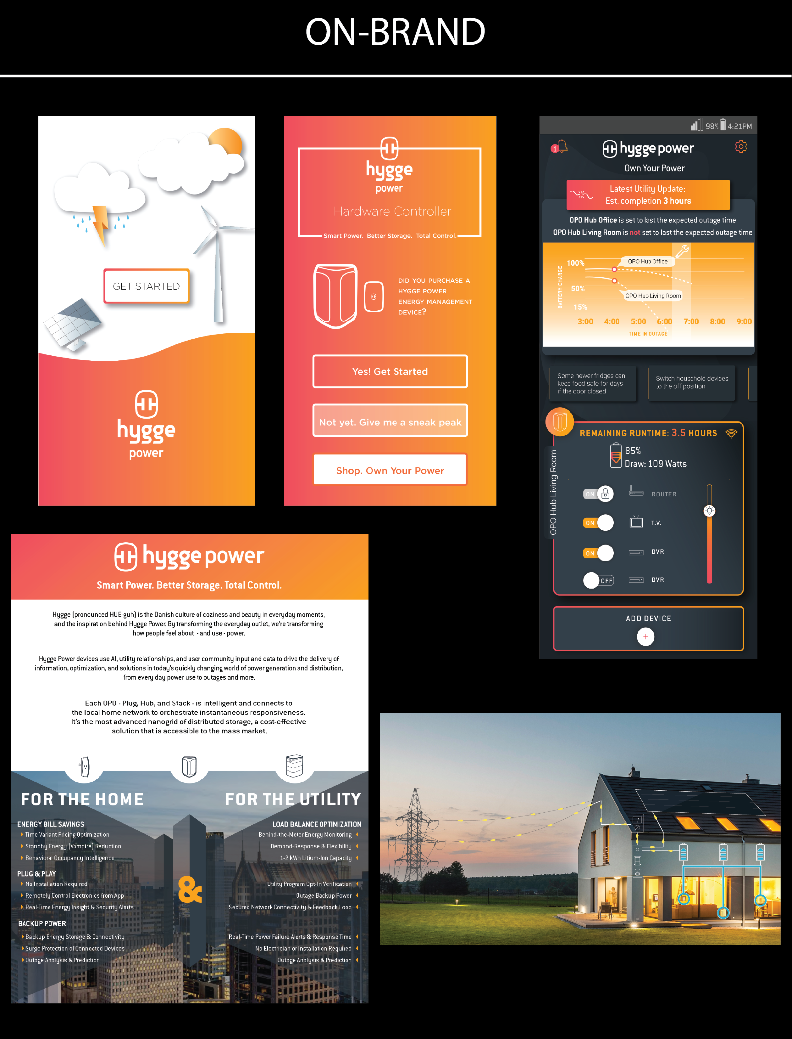 hygge power brand images