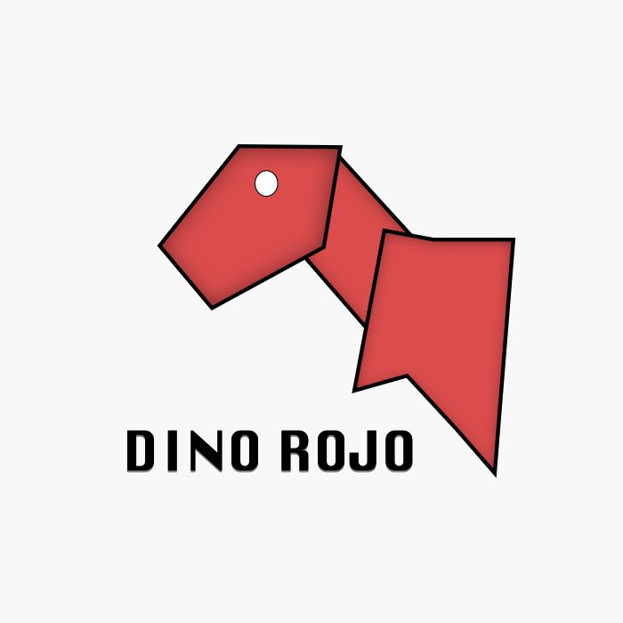 dino rojo logo