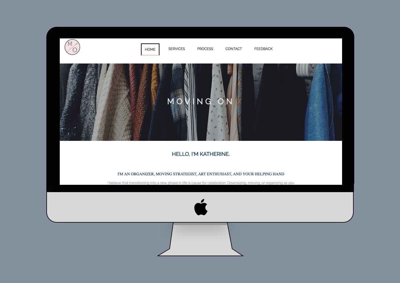 image of moving on homepage
